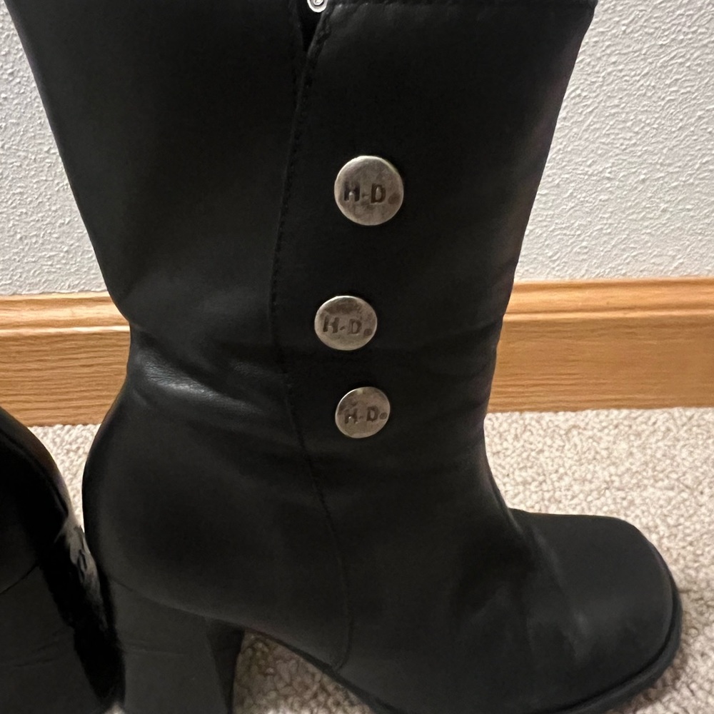 Harley Davidson Leather Boots